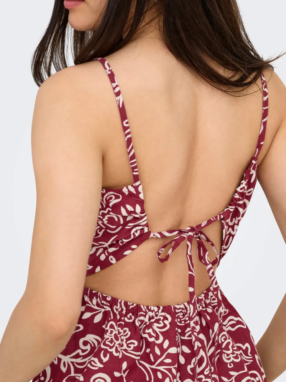 ONLJAKIRI Lino Vestito midi