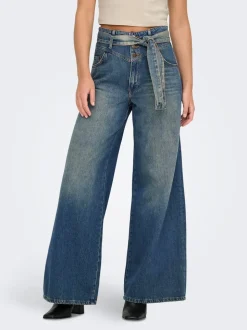ONLJOELLE Vita alta Wide Leg Fit Jeans