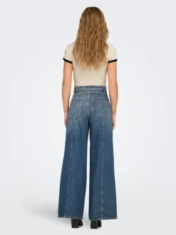 ONLJOELLE Vita alta Wide Leg Fit Jeans