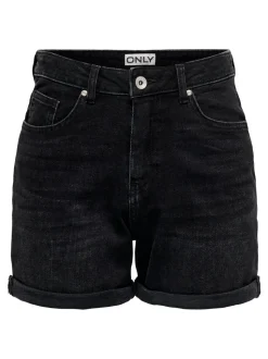 ONLJOSEPHINE Vita alta Regular Fit Bermuda in jeans