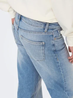 ONLJUDY-O Vita bassa Straight Fit Jeans