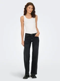 ONLJUDY-O Vita bassa Straight Fit Jeans