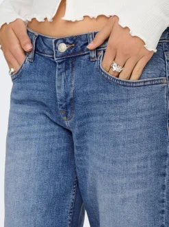 ONLJUDY-O Vita bassa Straight Fit Jeans