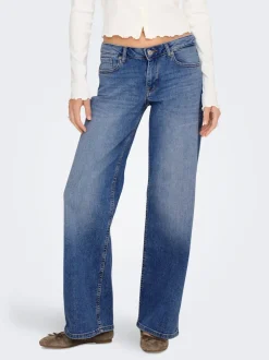 ONLJUDY-O Vita bassa Straight Fit Jeans