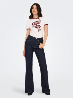 ONLJUICY Vita alta Flared Fit Jeans