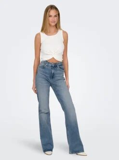 ONLJUICY Vita alta Flared Fit Jeans