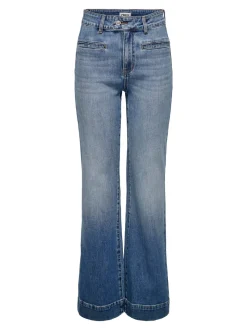 ONLJUICY Vita alta Wide Leg Fit Jeans