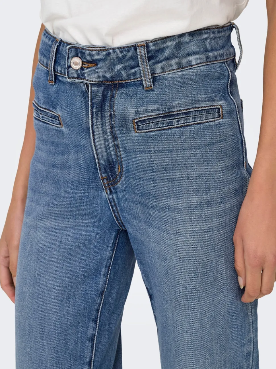 ONLJUICY Vita alta Wide Leg Fit Jeans