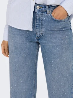 ONLJUICY Vita alta Wide Leg Fit Jeans