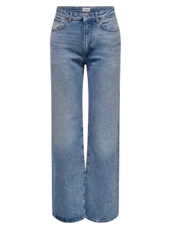ONLJUICY Vita alta Wide Leg Fit Jeans