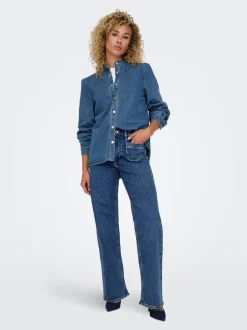 ONLJUICY Vita alta Wide Leg Fit Jeans