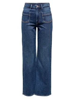 ONLJUICY Vita alta Wide Leg Fit Jeans