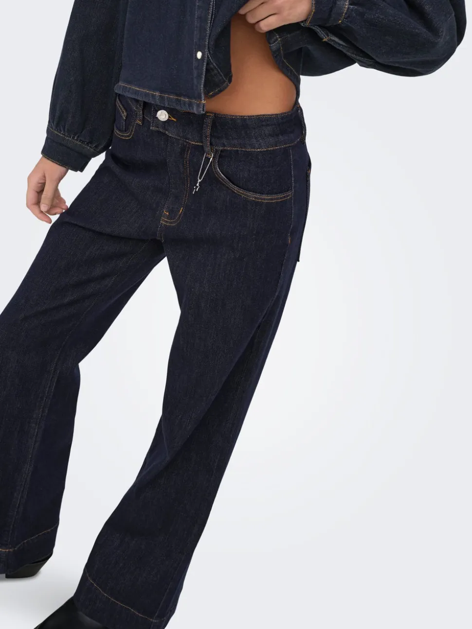 ONLJUICY Vita alta Wide Leg Fit Jeans