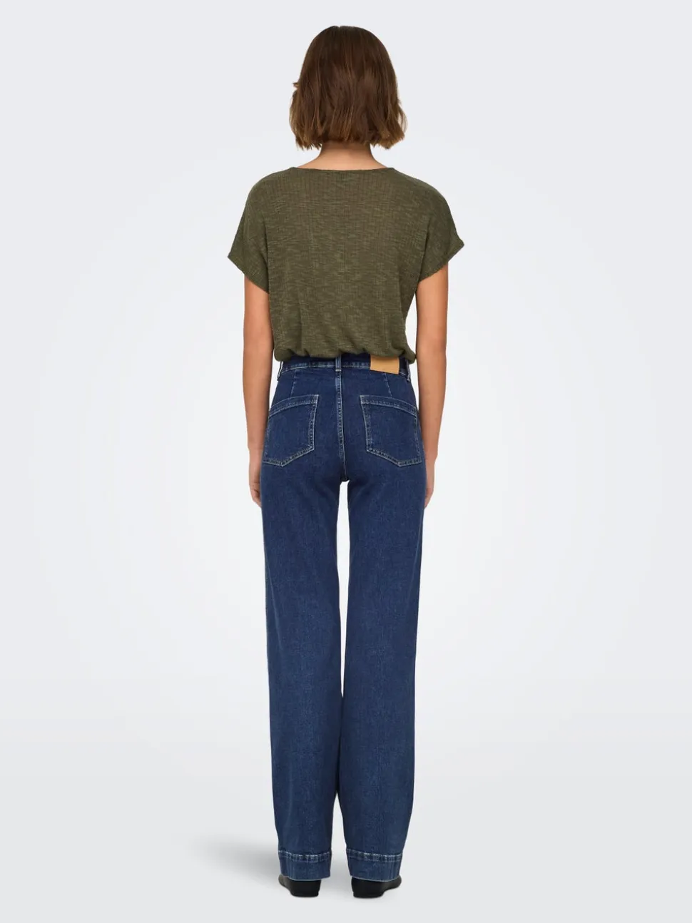 ONLJUICY Vita alta Wide Leg Fit Jeans