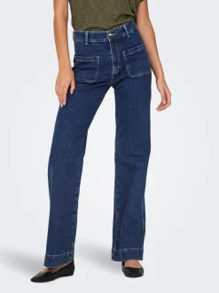 ONLJUICY Vita alta Wide Leg Fit Jeans