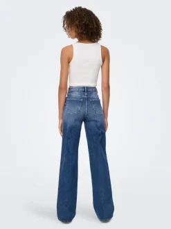 ONLJUICY Vita alta Wide Leg Fit Jeans