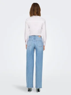 ONLJUICY Vita alta Wide Leg Fit Jeans