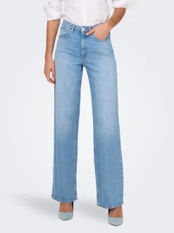 ONLJUICY Vita alta Wide Leg Fit Jeans