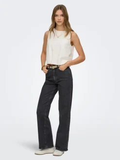 ONLJUICY Vita alta Wide Leg Fit Jeans