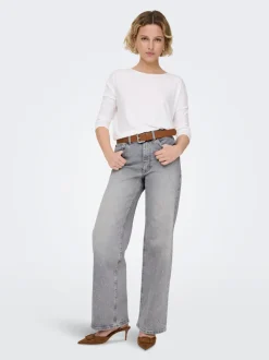 ONLJUICY Vita alta Wide Leg Fit Jeans