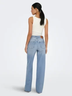 ONLJUICY Vita alta Wide Leg Fit Jeans
