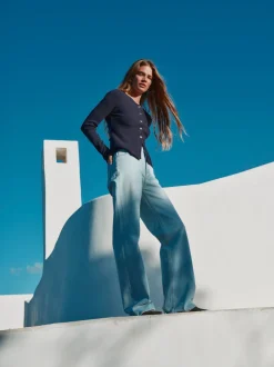 ONLJUICY Vita alta Wide Leg Fit Jeans