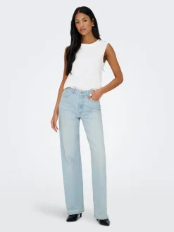 ONLJUICY Vita alta Wide Leg Fit Jeans