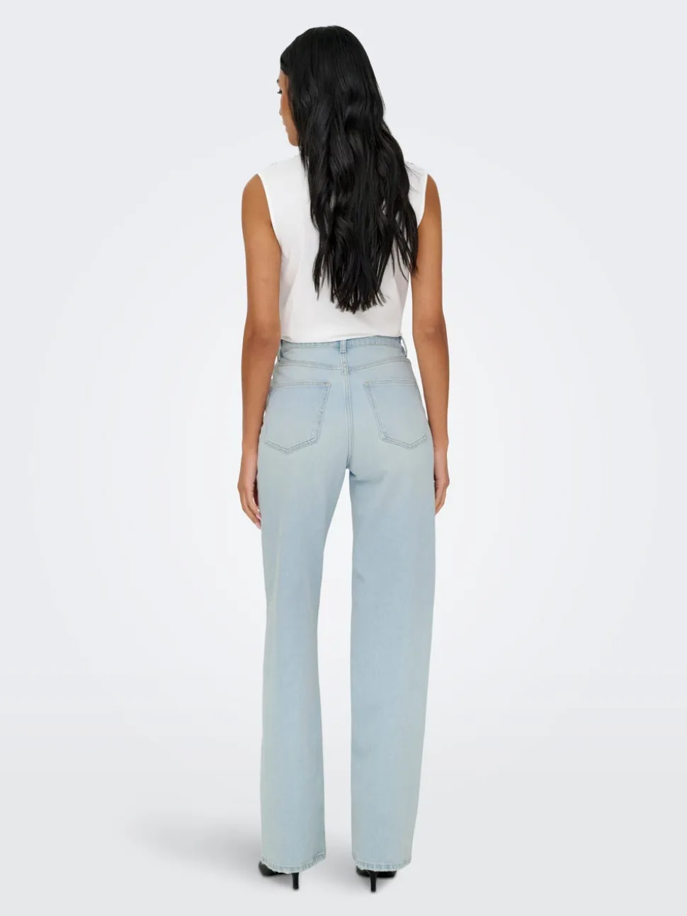 ONLJUICY Vita alta Wide Leg Fit Jeans