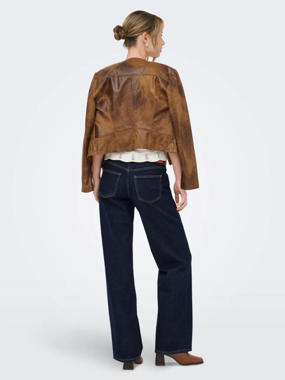 ONLJUICY Vita bassa Straight Fit Jeans