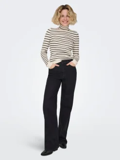 ONLJUICYHIGH Vita alta Wide Leg Fit Jeans