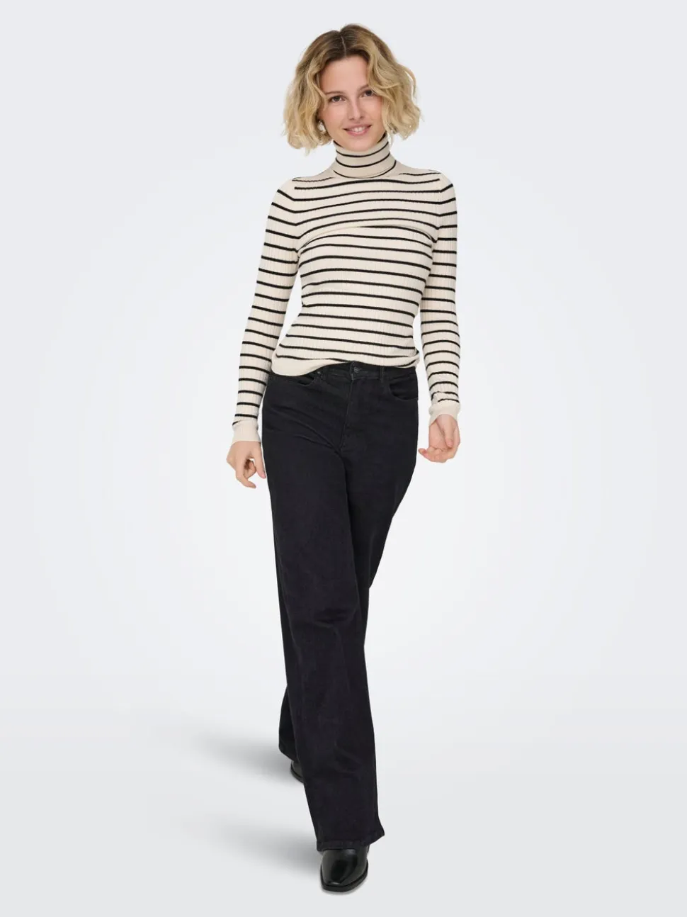 ONLJUICYHIGH Vita alta Wide Leg Fit Jeans
