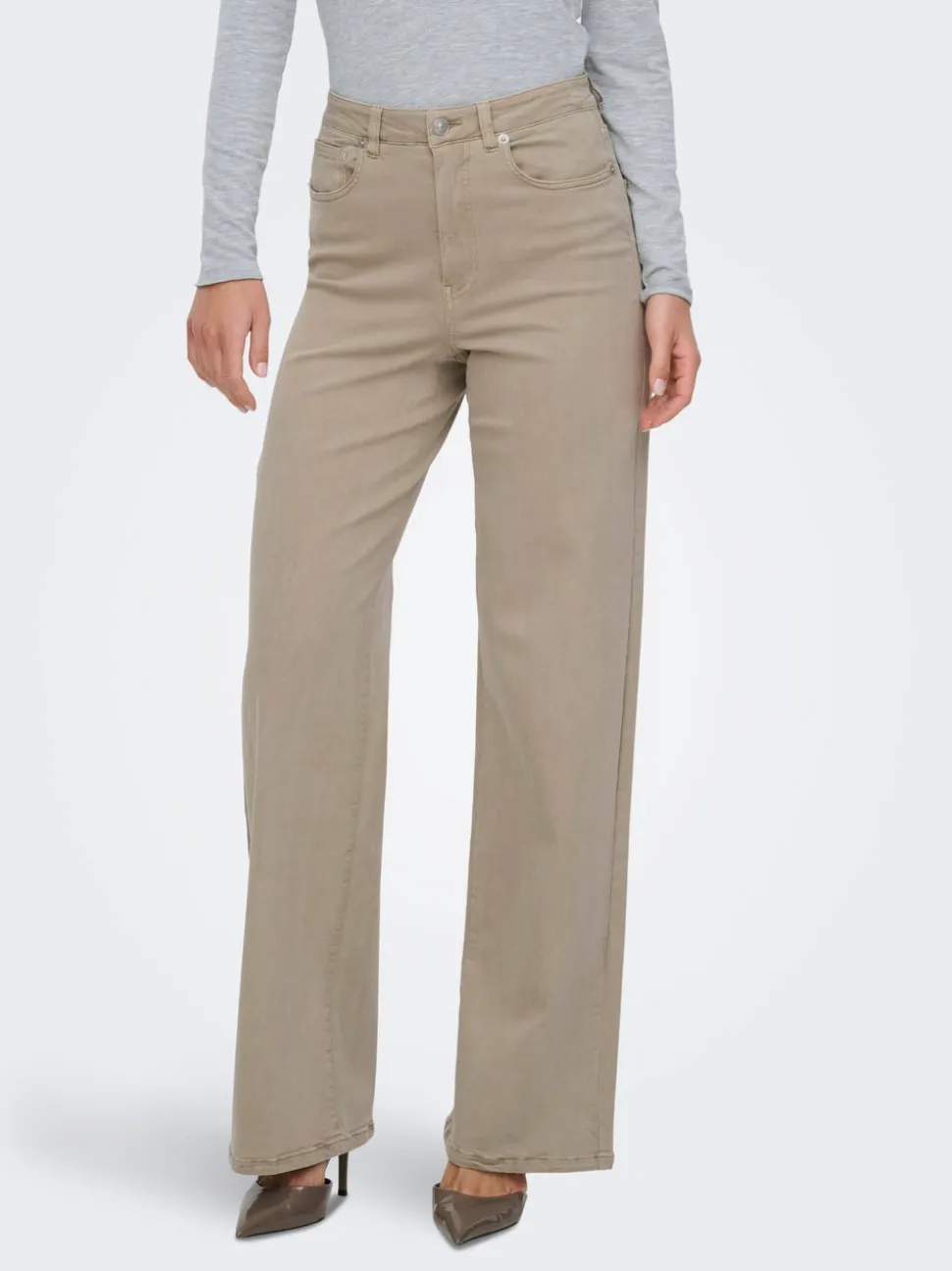 ONLJUICY-MISSOURI Wide Leg Fit Pantaloni a gamba larga