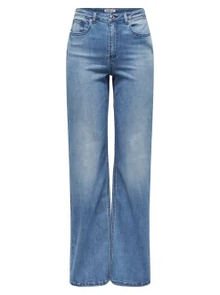 ONLJUICY-WAUW Vita alta Wide Leg Fit Jeans