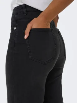 ONLJUICY-WAUW Vita alta Wide Leg Fit Jeans