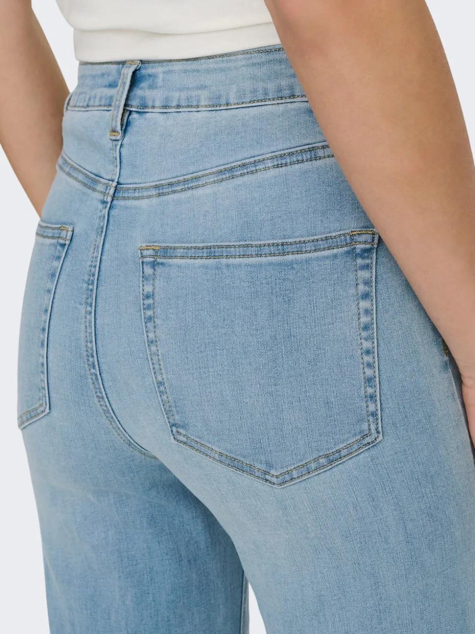 ONLJUICY-WAUW Vita alta Wide Leg Fit Jeans
