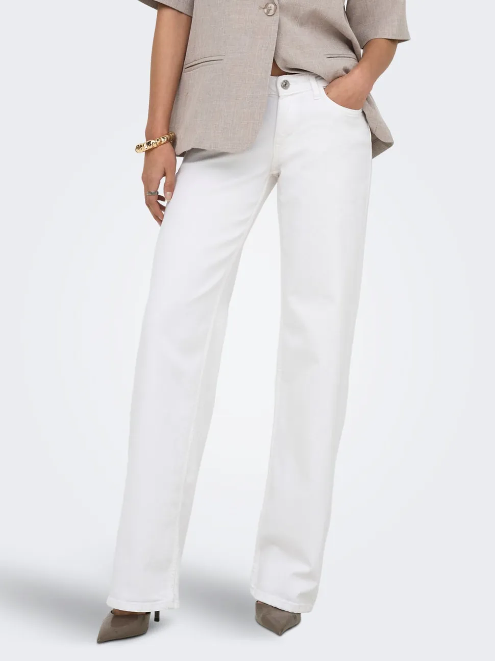 ONLJULLES Vita bassa Wide Leg Fit Jeans