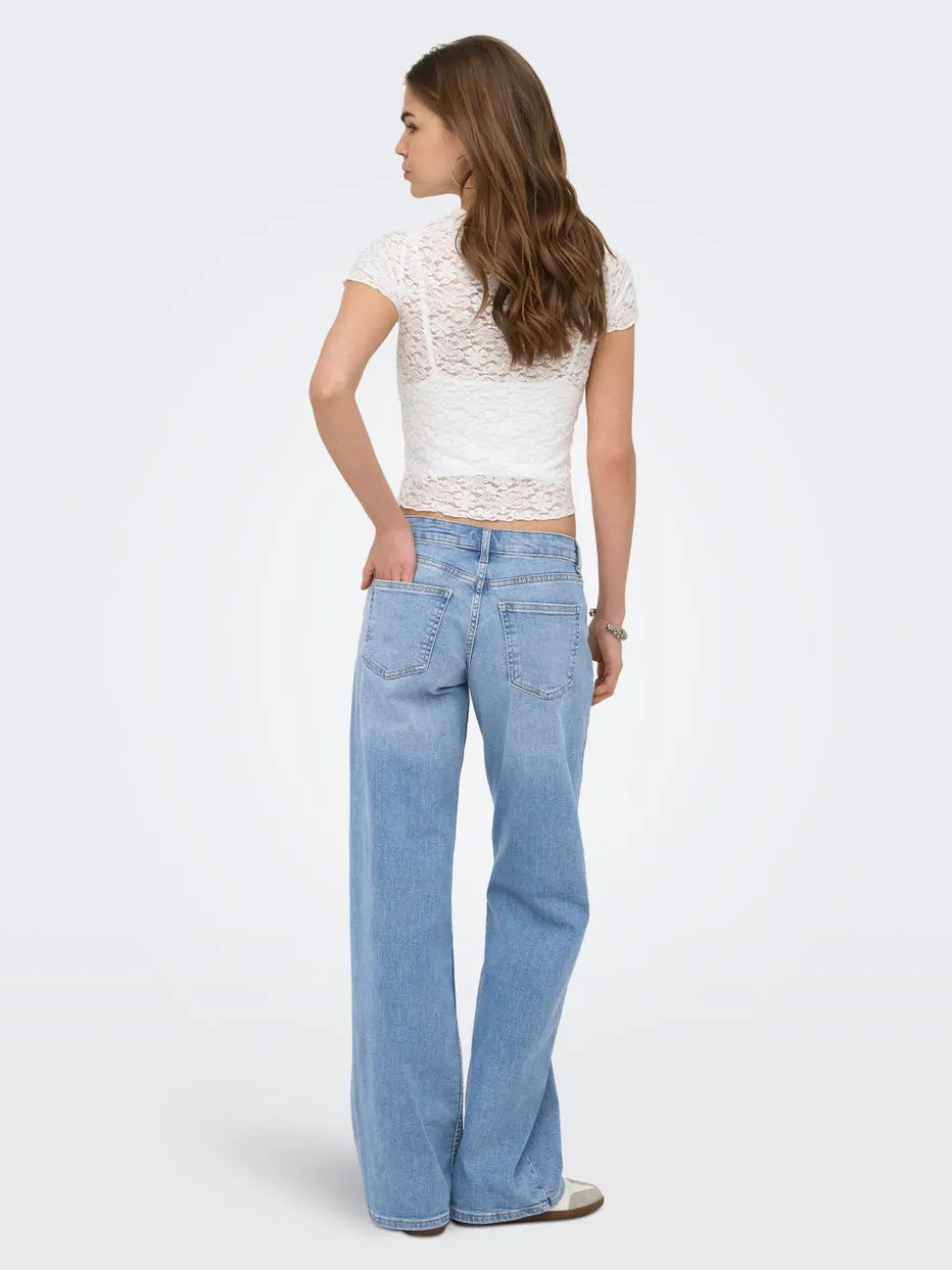 ONLJULLES Vita bassa Wide Leg Fit Jeans