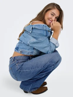 ONLJULLES Vita bassa Wide Leg Fit Jeans