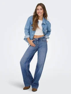 ONLJULLES Vita bassa Wide Leg Fit Jeans