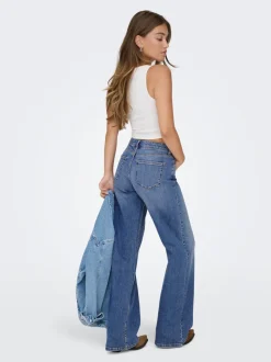 ONLJULLES Vita bassa Wide Leg Fit Jeans