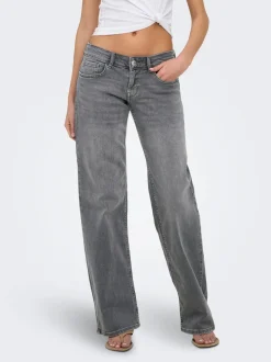 ONLJULLES Vita molto bassa Wide Leg Fit Jeans