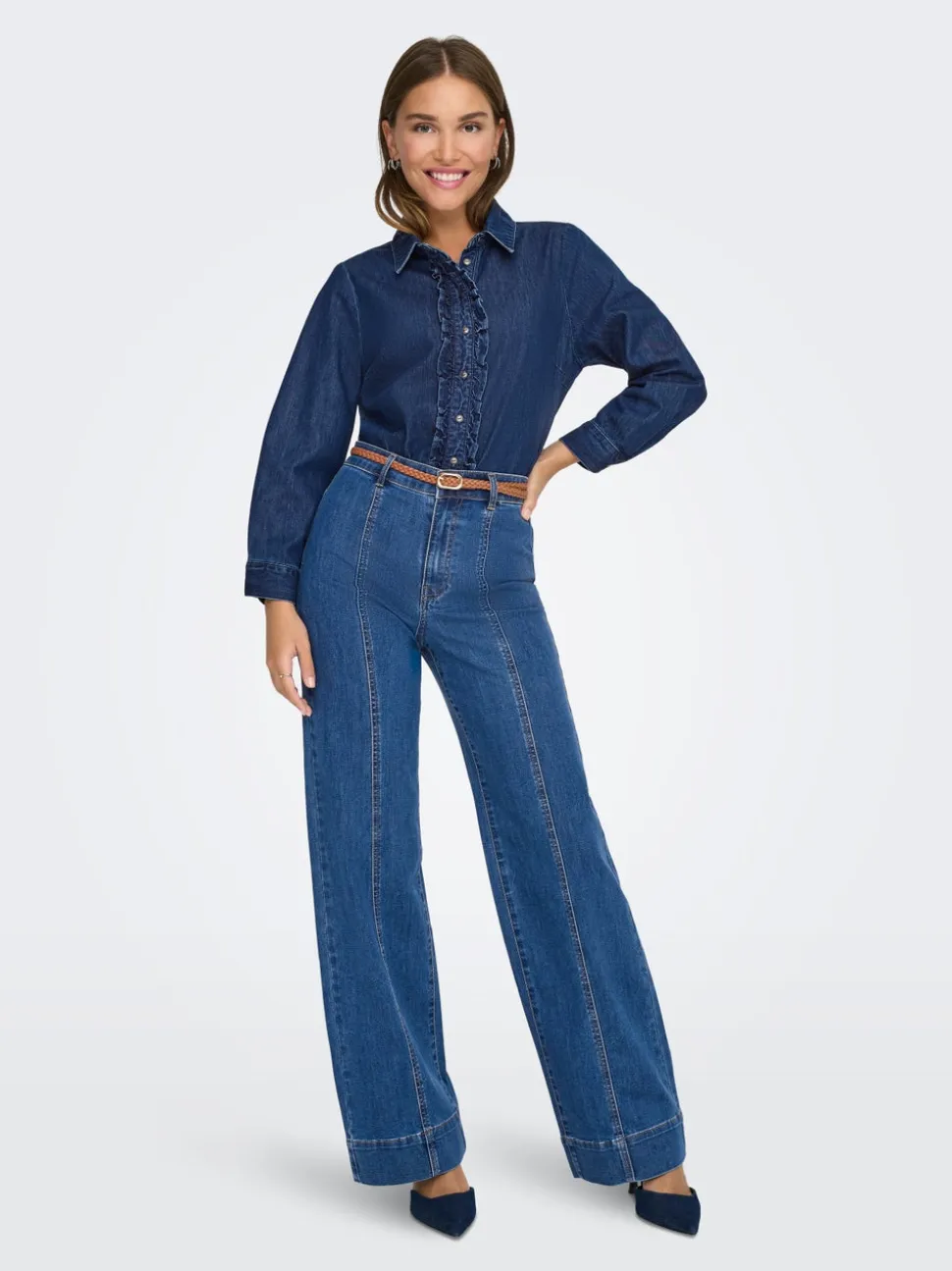 ONLKAYA Camicia in jeans
