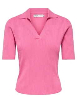ONLKAYA Capo in maglia con colletto polo