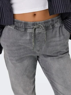 ONLKELDA Vita media Carrot Fit Jeans