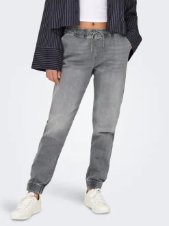 ONLKELDA Vita media Carrot Fit Jeans