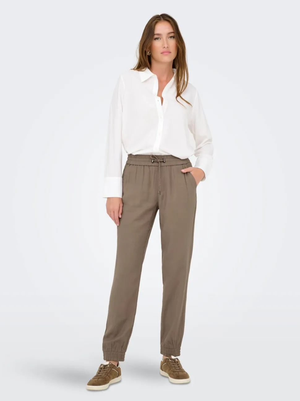 ONLKELDA-EMERY Regular Fit Pantaloni a gamba larga