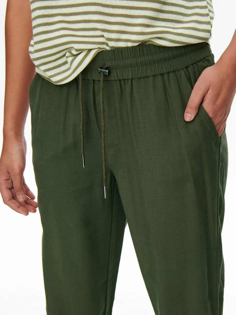 ONLKELDA-EMERY Regular Fit Pantaloni a gamba larga