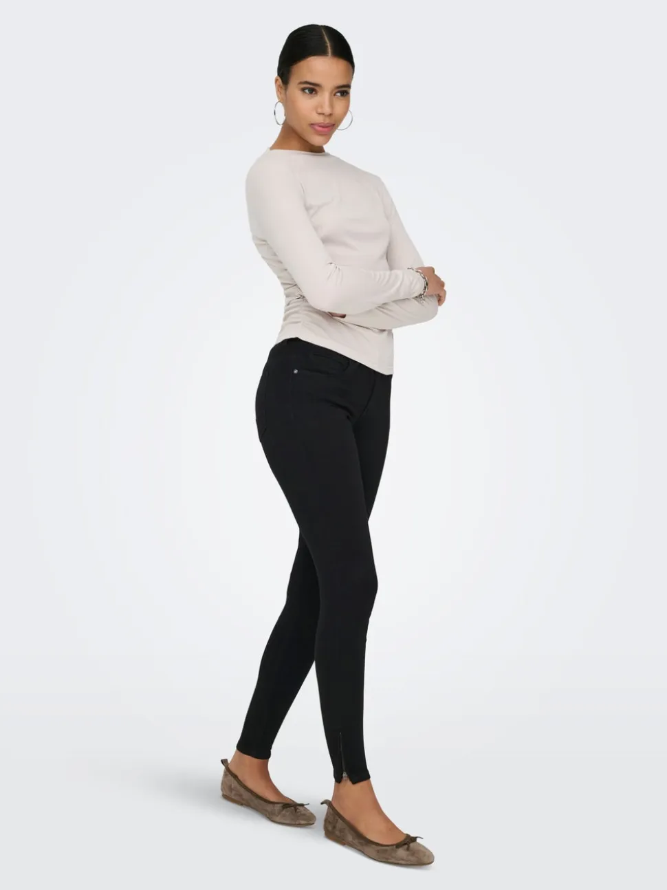 ONLKENDELL Vita media Skinny Fit Lunghezza alla caviglia Jeans