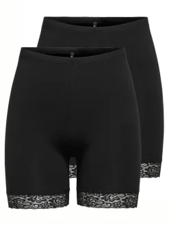 ONLLIVE 2-pack Slim Fit Shorts aderenti