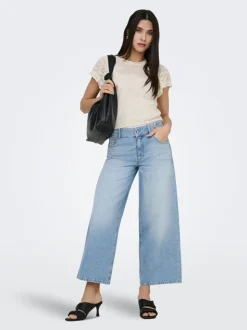 ONLLORAN Vita media Wide Leg Fit Jeans